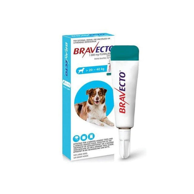 Bravecto Spot On For Large Dogs (20kg-40kg)