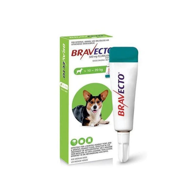 Bravecto Spot On For Medium Dogs (10kg-20kg)