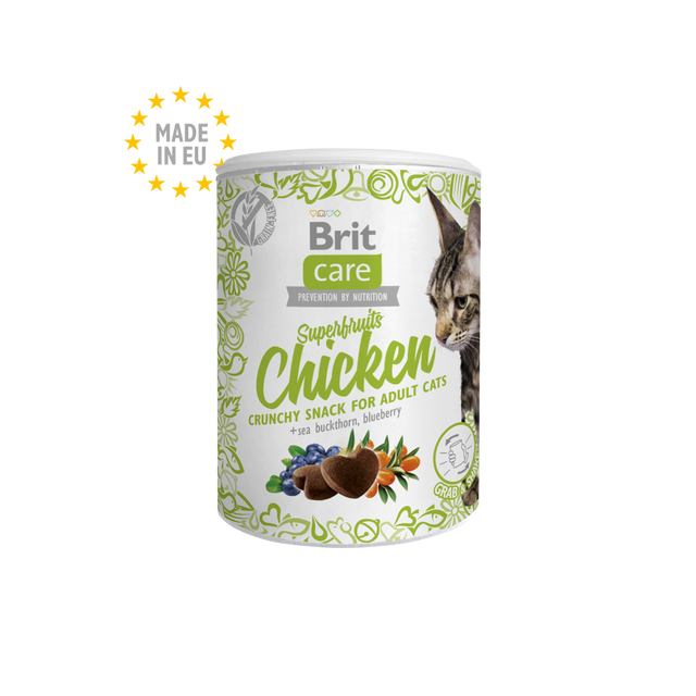 Brit Care Cat Snack Superfruits Chicken - Cat Treats