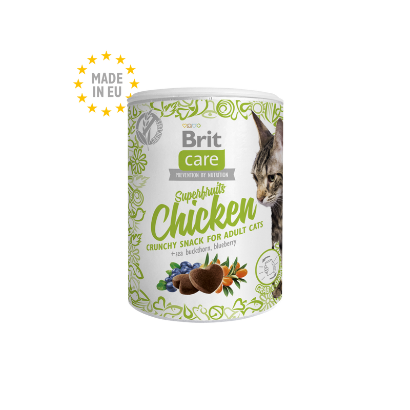 Brit Care Cat Snack Superfruits Chicken - Cat Treats