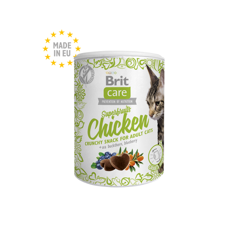 Brit Care Cat Snack Superfruits Chicken - Cat Treats
