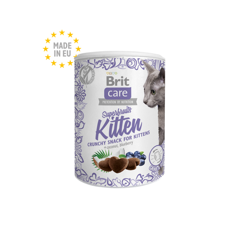 Brit Care Cat Snack Superfruits Kitten - Cat Treats