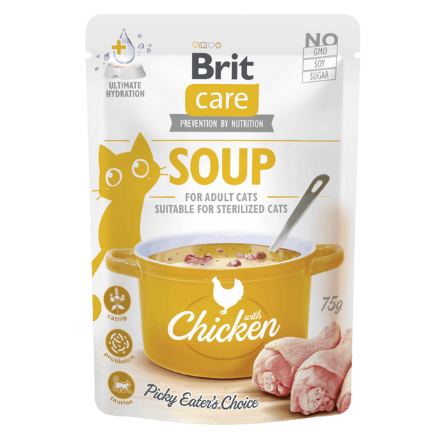 Brit Care Soup with Chicken - Cat Soup