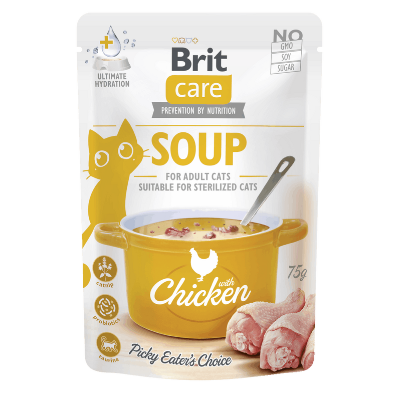 Brit Care Soup with Chicken - Cat Soup