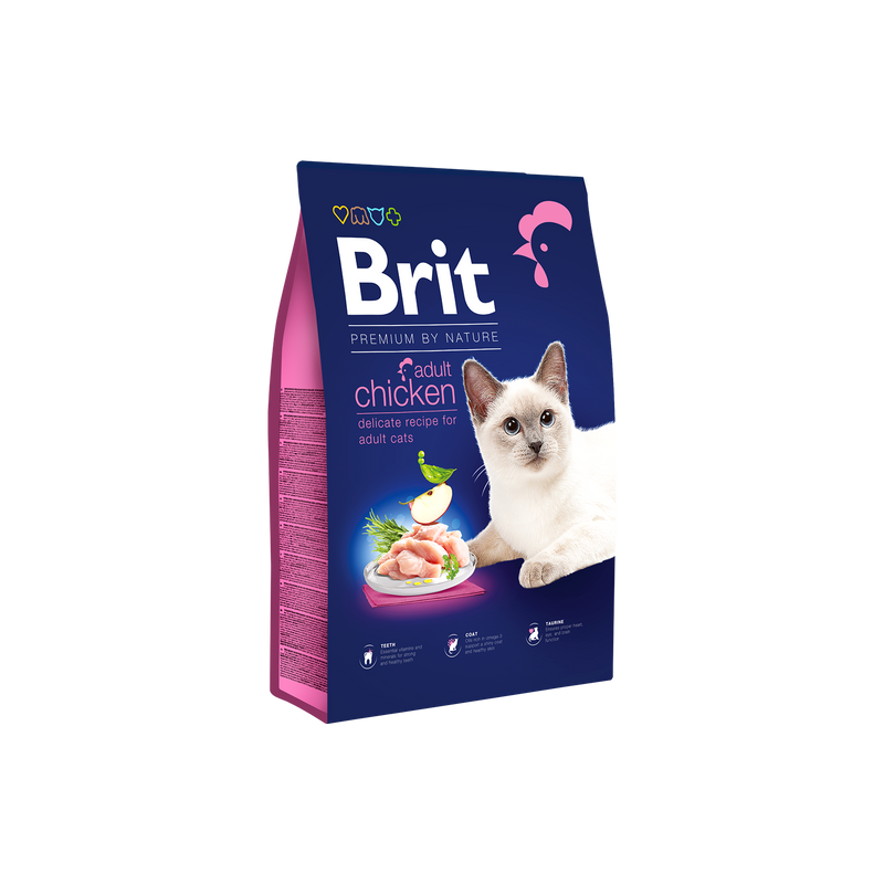Brit Premium Cat Adult Chicken - Adult Cat Food