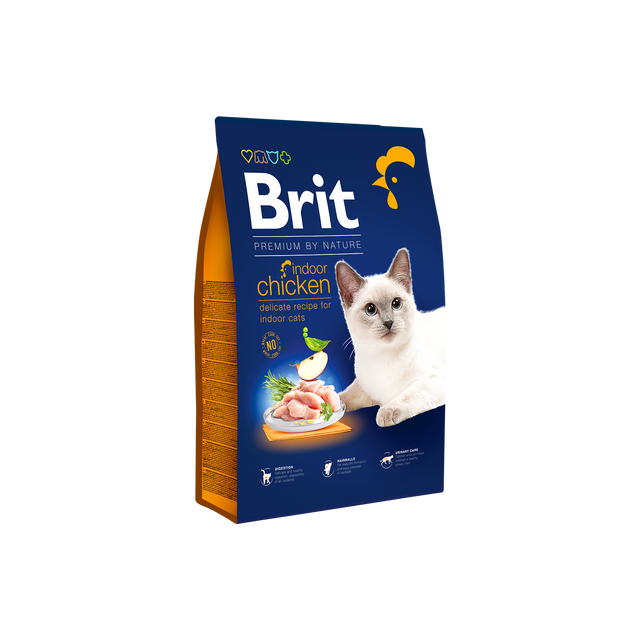 Brit Premium Cat Indoor Chicken - Adult Cat Food