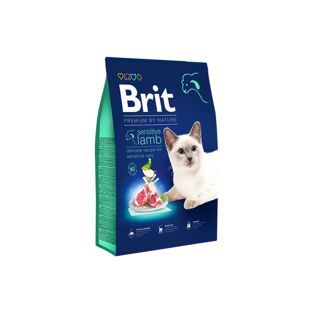 Brit Premium Cat Sensitive Lamb - Adult Cat Food