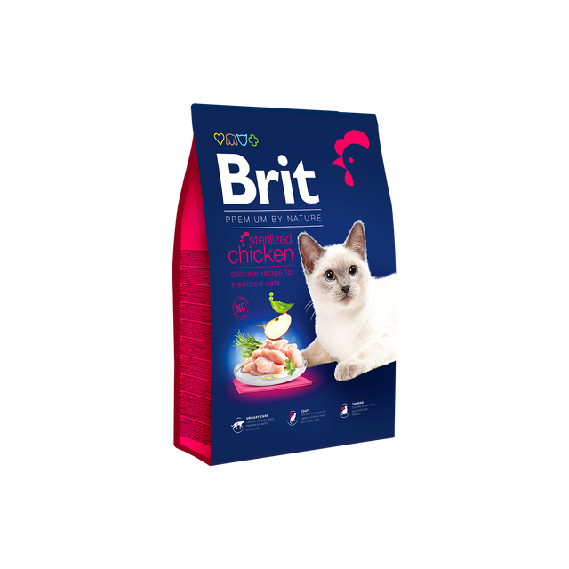 Brit Premium Cat Sterilized Chicken - Adult Cat Food