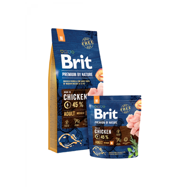 Brit Premium Dog Adult Medium Breed - Adult Dog Food