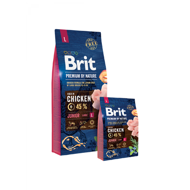 Brit Premium Dog Junior Large Breed - Puppy Food