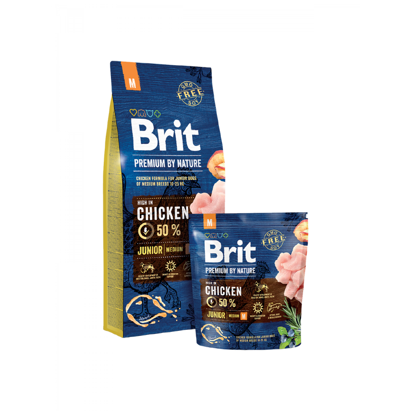Brit Premium Dog Junior Medium Breed - Puppy Food