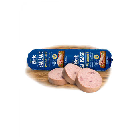 Brit Premium Dog Sausage Chicken - Dog Food