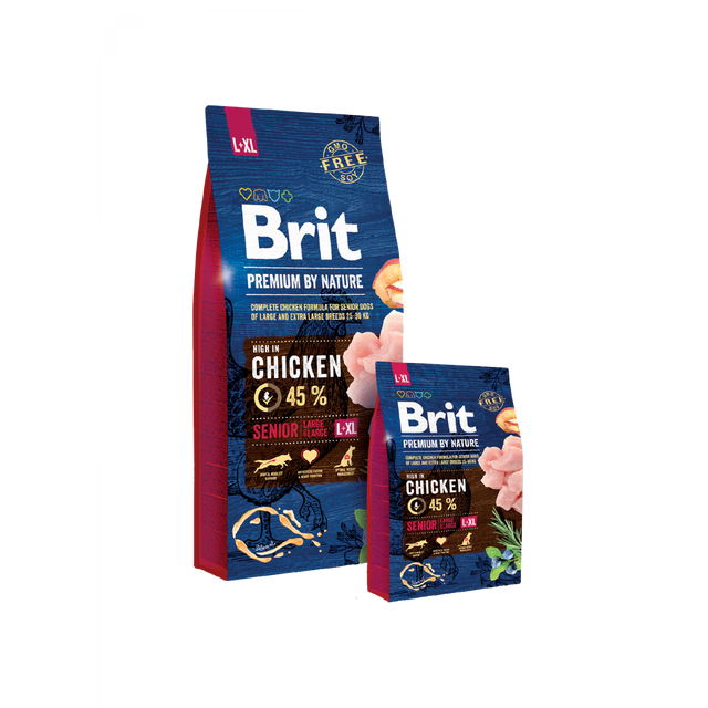 Brit Premium Dog Senior Large and Extra Large Breed - Adult Dog Food