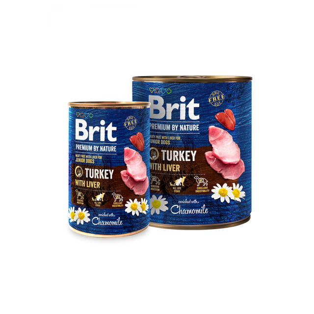 Brit Premium Dog Turkey with Liver - Wet Dog Food