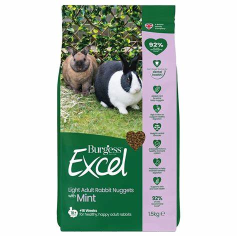 Burgess Excel Light Rabbit Nuggets
