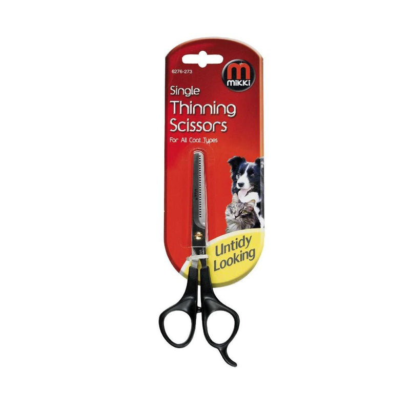 Mikki Single Thinning Scissors for All Coats