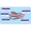 COA Halti Active Bungee Lead - Red