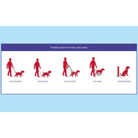 COA Halti Double-Ended Versatile Lead - Black