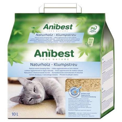Cats Best Anibest Natural Wood Clumping Litter