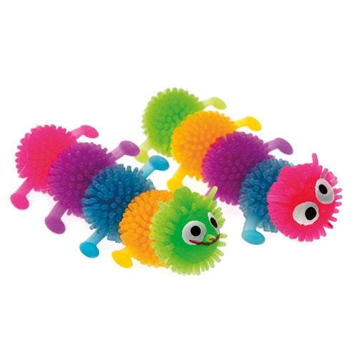 Comfy Gelly Caterpillar Cat Toy - (Single)