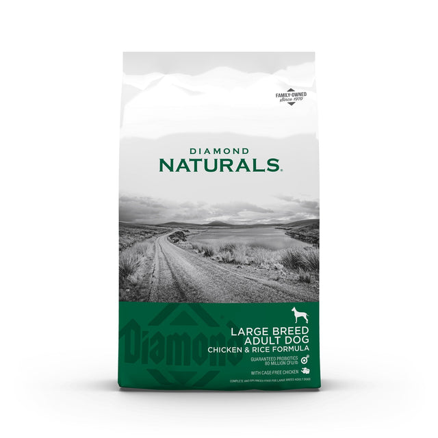 Diamond Naturals Dog - Large Breed Adult - Formula Rich In Chicken and Rice