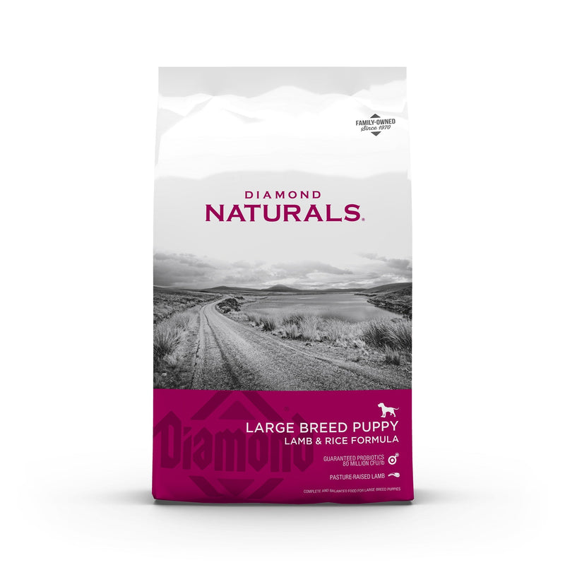 Diamond Naturals Dog - Large Breed Puppy - Formula Rich In Lamb and Rice