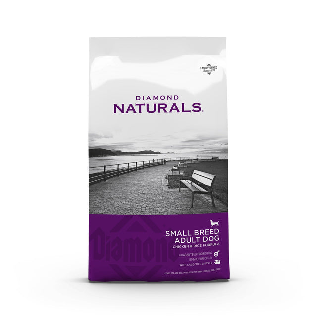 Diamond Naturals Dog - Small Breed Adult- Formula Rich In Chicken and Rice
