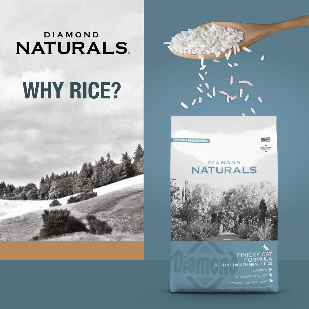 Diamond Naturals Feline - Finicky Cat Formula Rich In Chicken Meal and ...