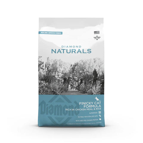 Diamond Naturals Feline - Finicky Cat Formula Rich In Chicken Meal and Ric