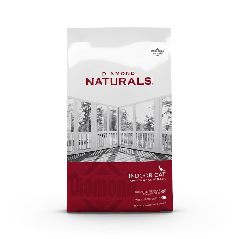 Diamond Naturals Feline - Indoor Cat Formula Rich In Chicken With Rice