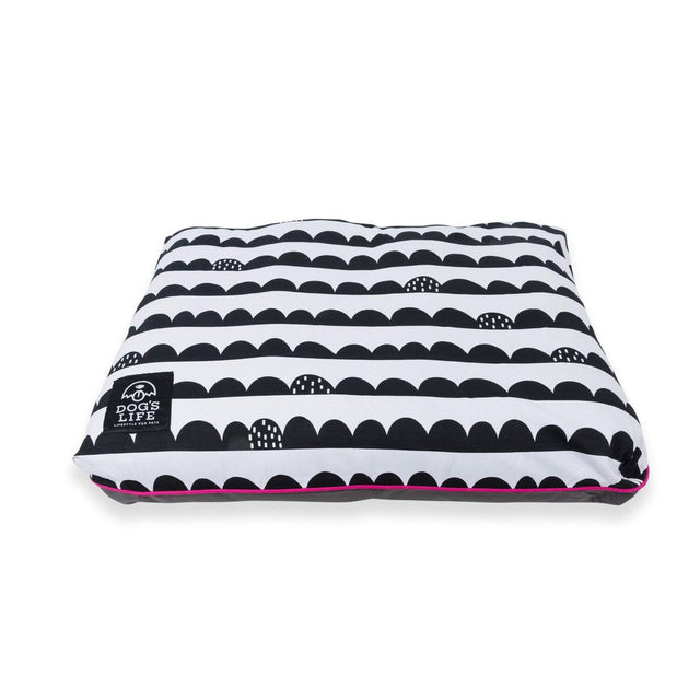 Dog's Life Bed - Box Pad Semi Circles