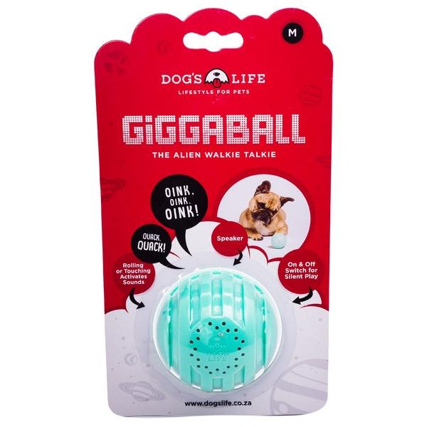 Dog's Life Toy -The Alien Walkie Talkie Giggaball