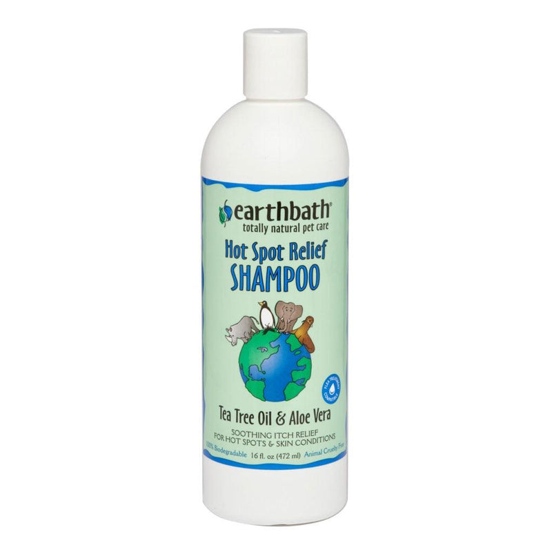 Earthbath Hot Spot Relief Shampoo - Tea Tree Oil & Aloe Vera