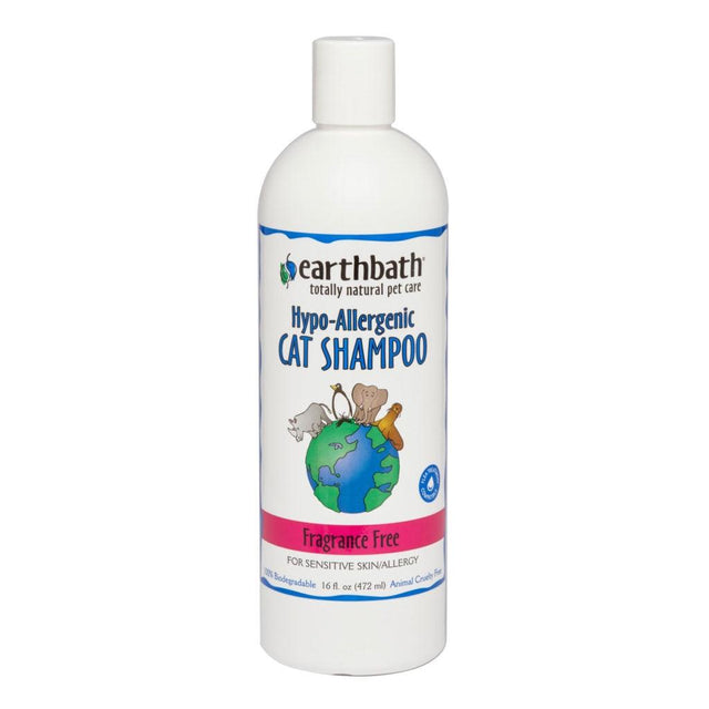 Earthbath Hypo-Allergenic Cat Shampoo - Fragrance Free
