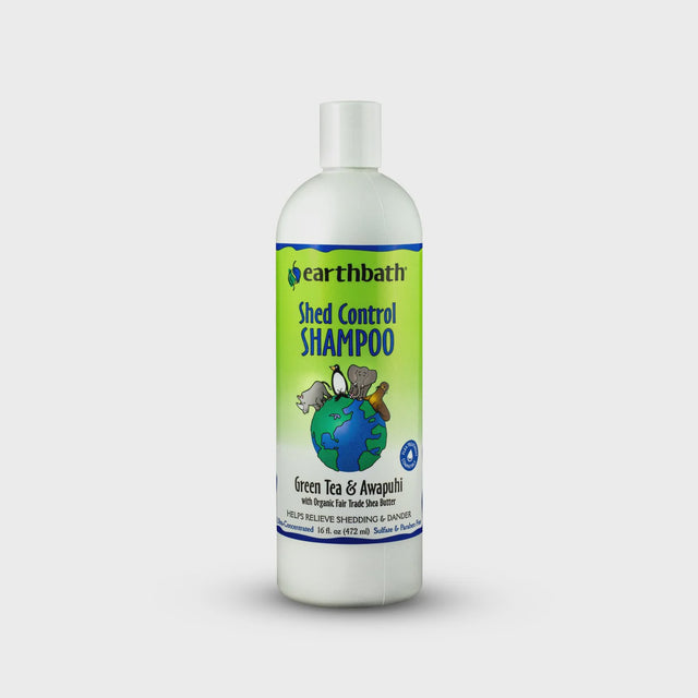 Earthbath Shed Control Shampoo - Green Tea & Awapuhi
