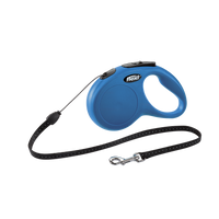 Flexi Retractable Lead - Classic Cord - Red, Blue and Black (Small to Large dog) - DISCONTINUED