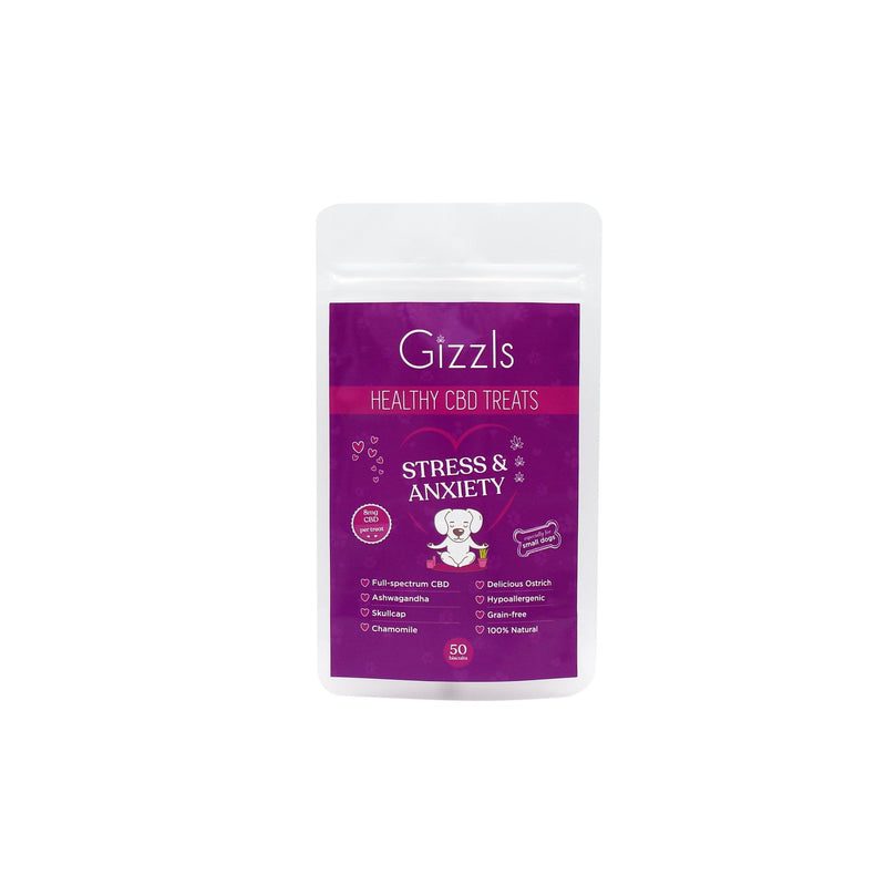 Gizzle CBD Small Dog Treats- Stress & Anxiety