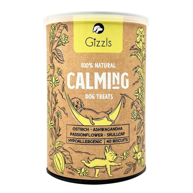 Gizzls Botanical Dog Treats - Calming Treats -180g