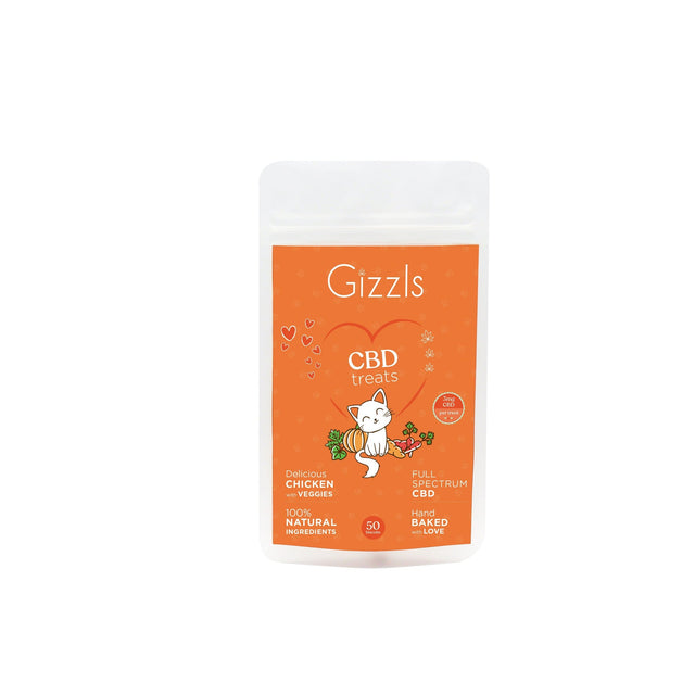 Gizzls CBD Cat Treats - Chicken