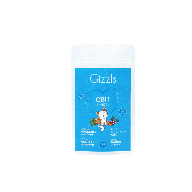 Gizzls CBD Cat Treats - Fish