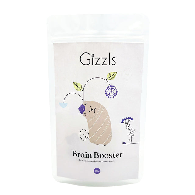 Gizzls Everyday Dog Treats - Brain Booster Treats (200g)