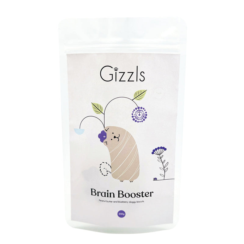 Gizzls Everyday Dog Treats - Brain Booster Treats (200g)