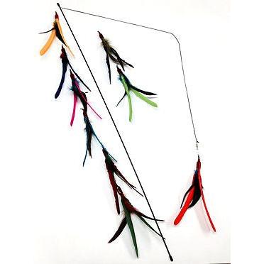 Go-Cat, Da Bird - Turkey or Guinea Feathers (Assorted Colours) - (D)