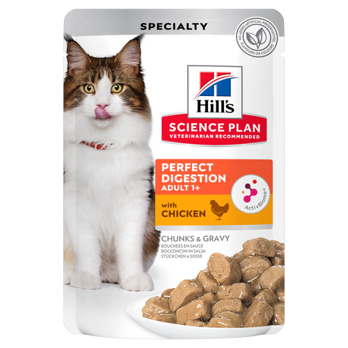 HIll's Cat Adult Perfect Digestion Pouches - (Single)