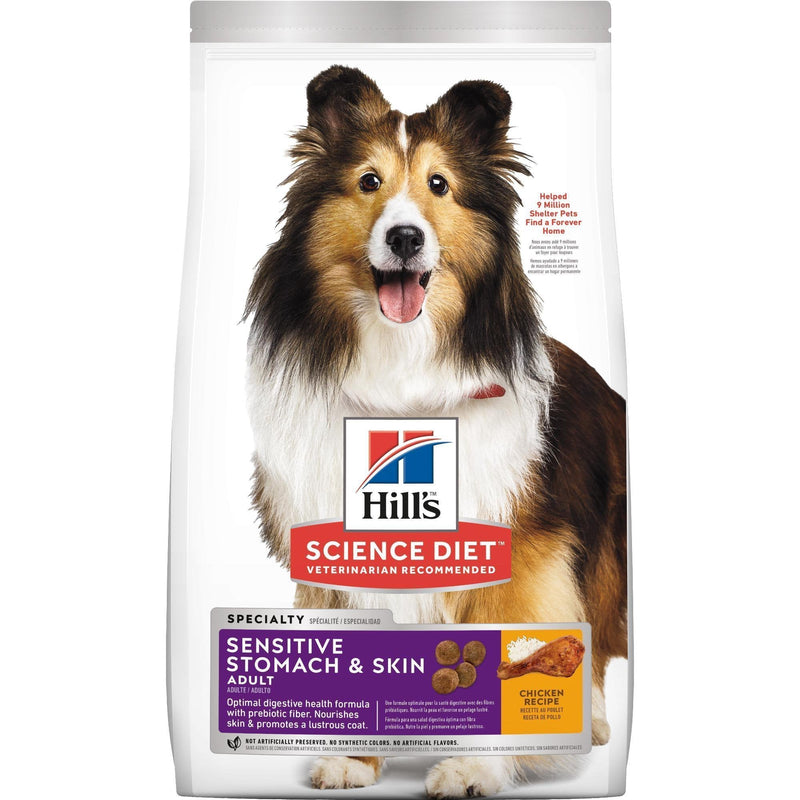 Hill's Adult Sensitive Stomach & Skin Medium & Large Breed - Chicken