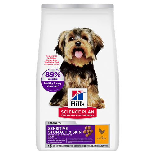 Hill's Adult Sensitive Stomach & Skin Small Breed