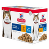 Hill's Cat Mature Adult Pouches Multi Mix Box (12 pouches)