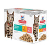 Hill's Cat Pouches Perfect Weight Multi Mix Box (12 pouches)