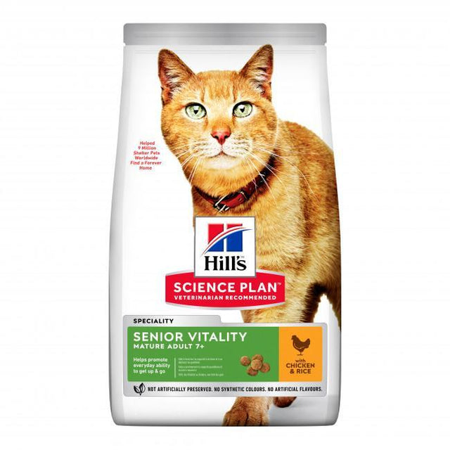 Hill's Cat Senior Vitality - Chicken and Rice