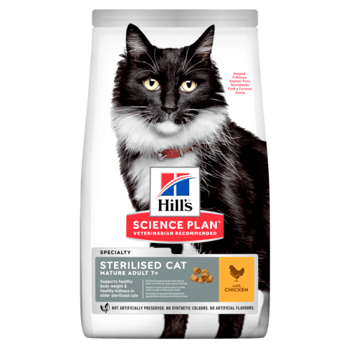 Hill's Cat Sterilised Mature Adult 7+